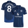 Camiseta de fútbol Manchester United B. Fernandes 8 Segunda Equipación 2024-25 - Hombre